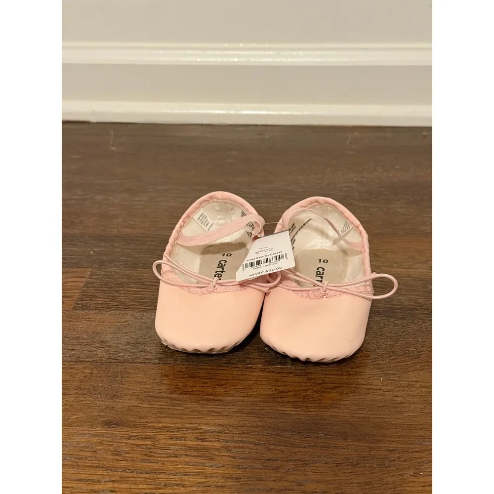 NWT‎ Carter's Ballet Shoes Sz 10